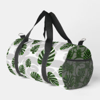 Modern Boho Botanical Leaves Pattern