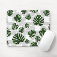 Modern Boho Botanical Leaves Pattern