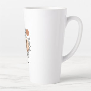 Modern Boho Botanical Wildflower Coffee Mug