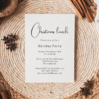 Modern Boho Christmas Lunch
