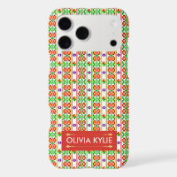 Modern Boho Cross Stitch Seamless Folk Pattern 