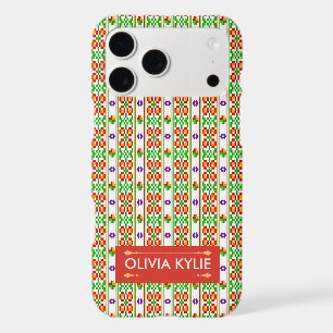 Modern Boho Cross Stitch Seamless Folk Pattern