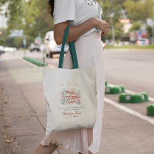 Modern Boho Desert   Bridesmaid Favour Tote Bag