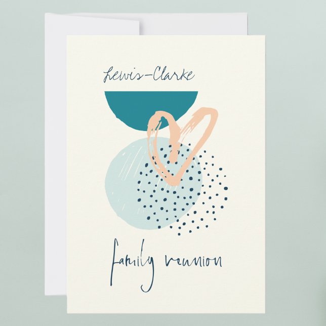 Modern Boho Family Reunion  Invitation (Creator Uploaded)