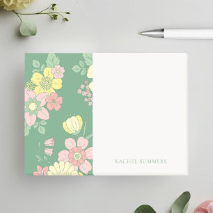 Modern Boho Floral Colourful  Post-it Notes