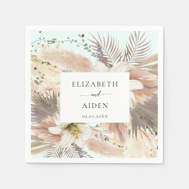 Modern Boho Napkins (Front)