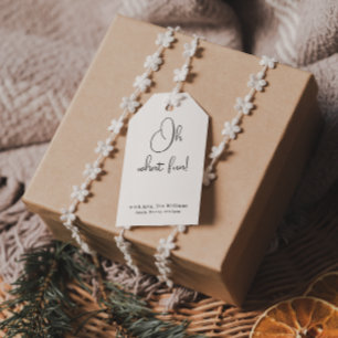 Modern Boho Oh What Fun Family Gift Tags