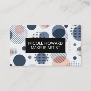 Modern Boho Pattern Background Business Card