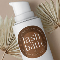Modern Boho Terracotta Lash Bath Foam Cleanser