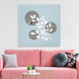 Modern Boho Wall Poster Canvas Print