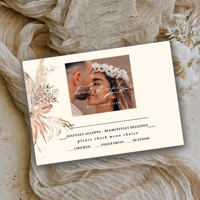 Modern Boho Whimsical Calligraphy Enclosure Card (Creator Uploaded)