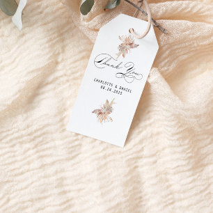 Modern Boho Whimsical Calligraphy Script Gift Tags