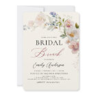 Modern Boho Wildflower Bridal Brunch Shower