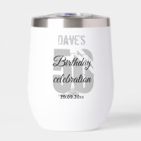 Modern Bold 50th Any Age Birthday Personalised