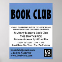 Modern Bold, Book Club Advertising