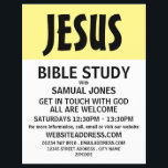 Modern Bold, Christian Bible Class Advert Flyer<br><div class="desc">Modern Bold,  Christian Bible Class Advertising Flyers By The Business Card Store.</div>