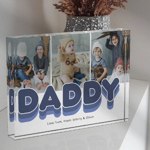 Modern Bold Daddy Photo Block