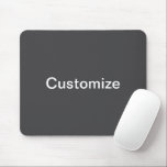 Modern Bold Editable Name, Business or Brand Etc. Mouse Pad<br><div class="desc">Bold & modern customisable text template,  edit as you like.</div>