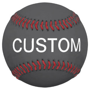 Modern Bold Editable Name, Business or Brand Etc. Softball