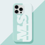 Modern Bold Initial Monogram iPhone 15 Pro Max Case<br><div class="desc">Modern Initial Monogram Phone Case. Create your own personalised iPhone Case with custom initial name.</div>