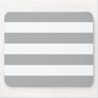 Modern Bold Light Grey and White Stripes