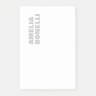 Modern Bold Minimalist Professional Post-it Notes