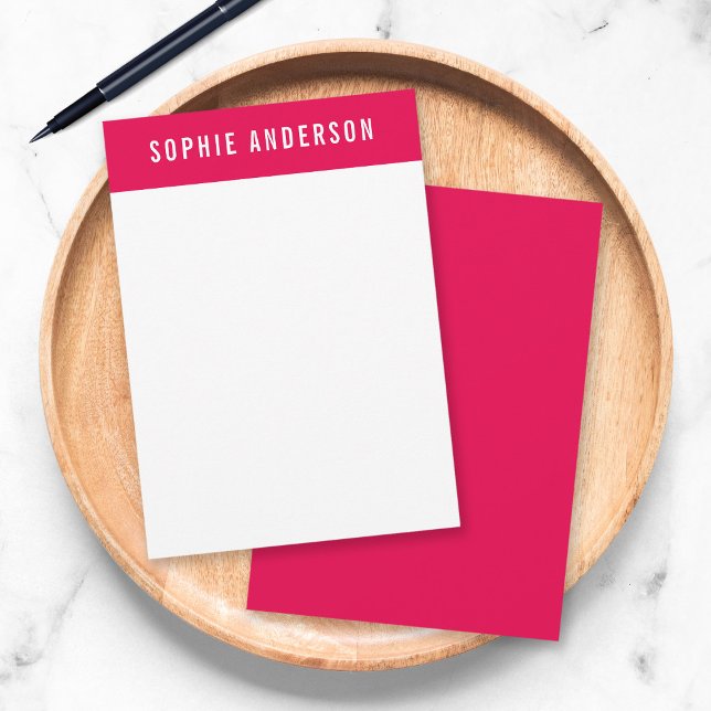 Modern Bold Name with Editable Header Colour Card (Creator Uploaded)