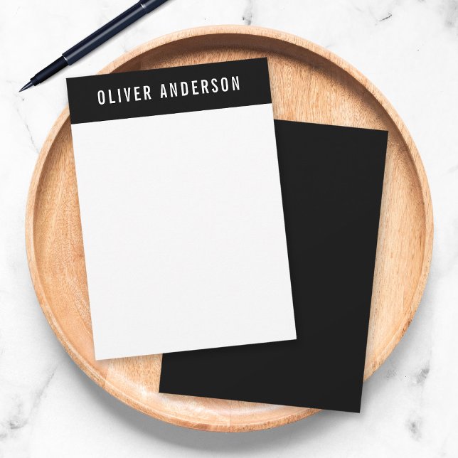Modern Bold Name with Editable Header Colour Card (Creator Uploaded)
