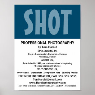 Modern Bold, Photography, Photographer Hire Poster