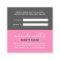 Modern bold pink refer a friend script signature