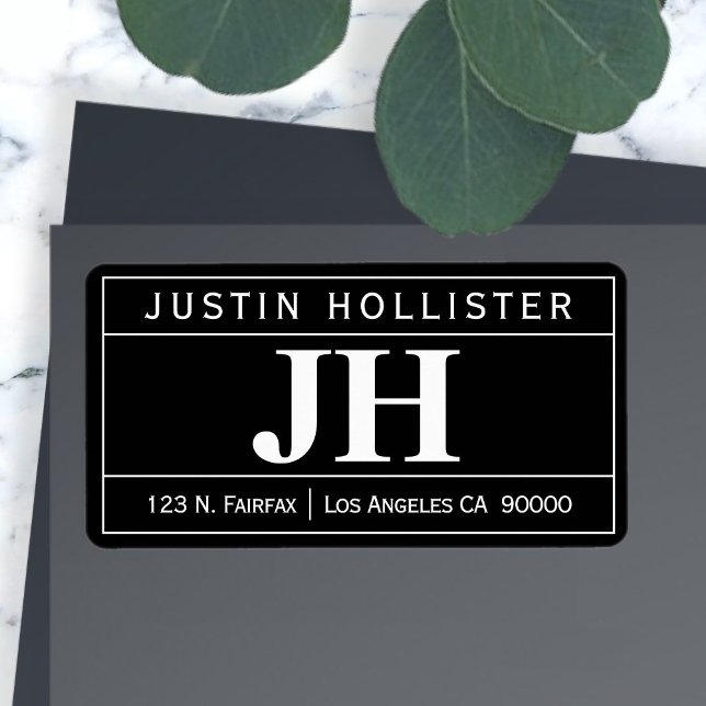 Modern Bold Professional | Black & White Label (Creator Uploaded)