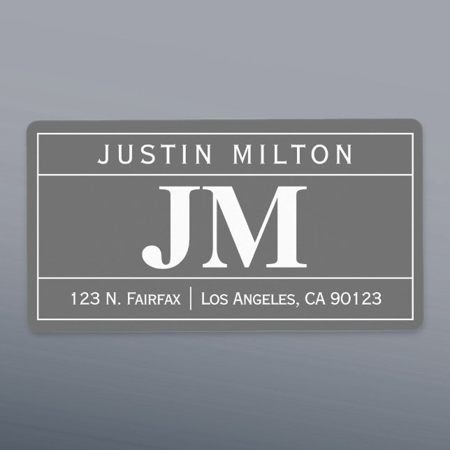 Modern Bold Professional | Grey & White (Creator Uploaded)