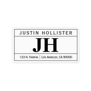 Modern Bold Professional   White & Black Label