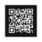 Modern Bold QR code Simple Stylish