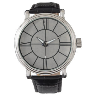 Modern Bold Roman Watch