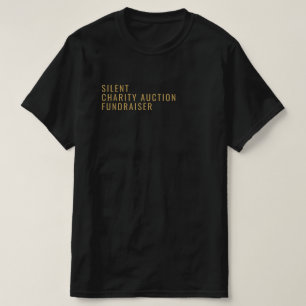 Modern Bold, Silent Charity Auction Event T-Shirt