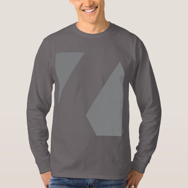 Modern, bold, simple, trendy, urban geometric art T-Shirt (Front)