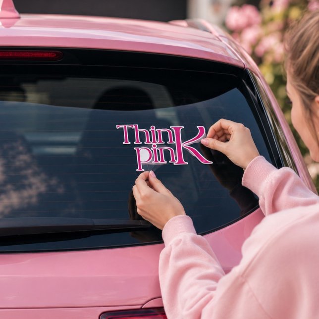 Modern Bold Think Pink Typographic Logo (Creator Uploaded)