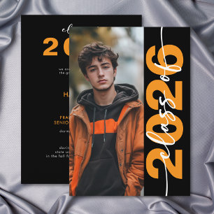 Modern Bold Typography Grad Announcement