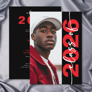 Modern Bold Typography Grad Announcement