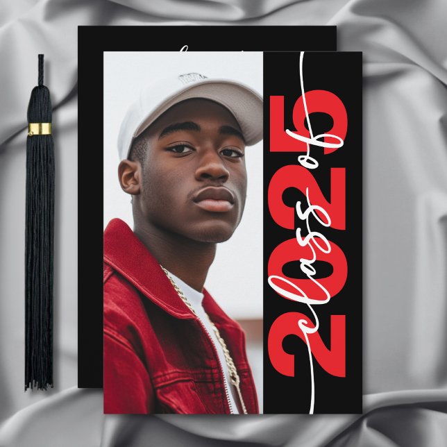 Modern Bold Typography Grad Announcement (Creator Uploaded)