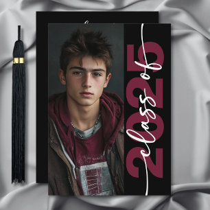 Modern Bold Typography Grad Announcement