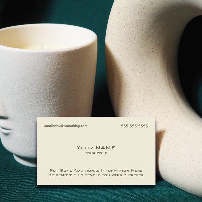 Modern Bone Business Card (Creator Uploaded)