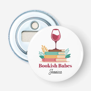 Modern Book Club Wine Chic Personalised Bottle Opener