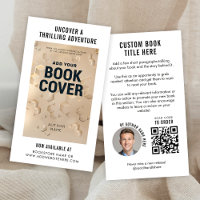 Modern Book Launch Author Marketing QR Code