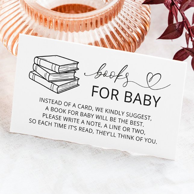 Modern Books for Baby Enclosure Card (Creator Uploaded)