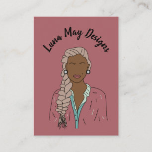Modern Boss Woman Jewellery Display Business Card