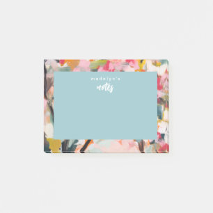 Modern Botanical Abstract Art Post-it Notes