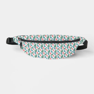 Modern botanical art bum bags