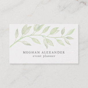 Modern Botanical Business Card